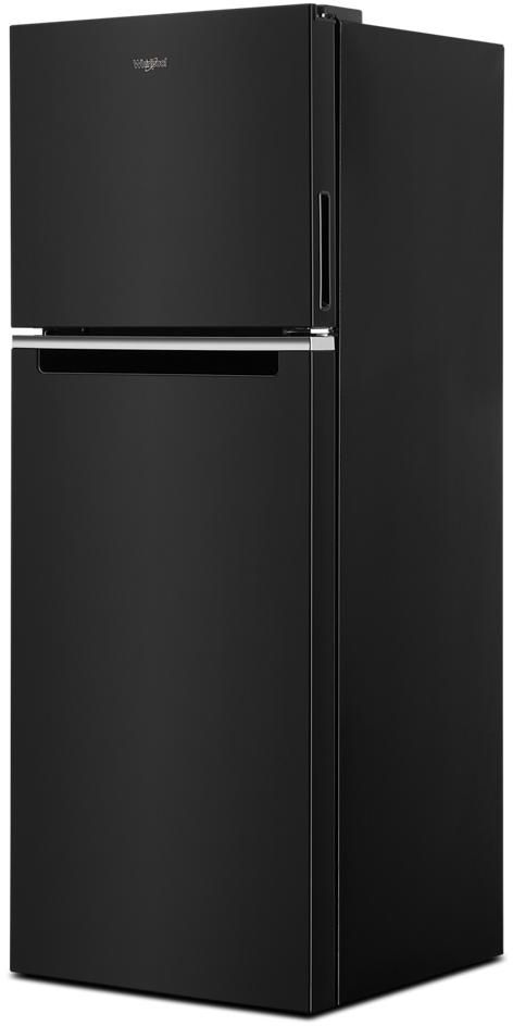 Whirlpool® 24" 12.9 Cu. Ft. Black Counter Depth Top Freezer Refrigerator-2