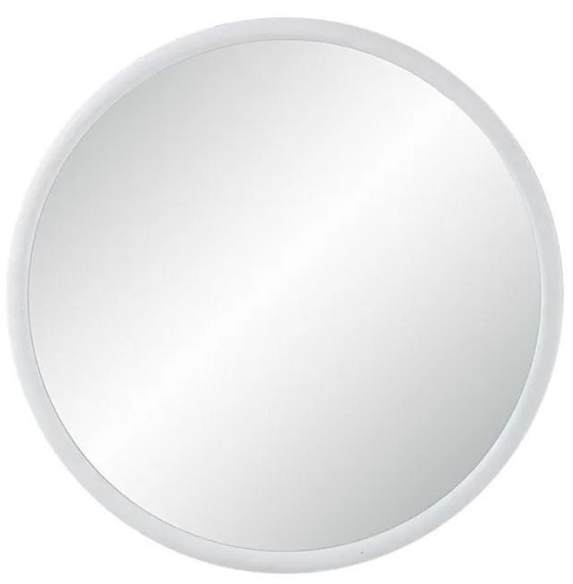 Renwil® Porpoise Matte White Accent Mirror-0