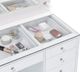 Coaster® Percy White High Gloss Vanity Desk-3