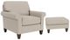 Flexsteel® Westside Silver Driftwood Ottoman-3