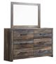 Signature Design by Ashley® Drystan 5-Piece Multi King Panel Headboard Bedroom Set-5
