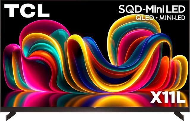 TCL X11L 75" Black HDR SQD-Mini LED 4K UHD Smart TV-0
