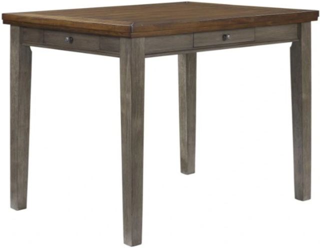 Bernards Will Brown Counter Height Dining Table-0