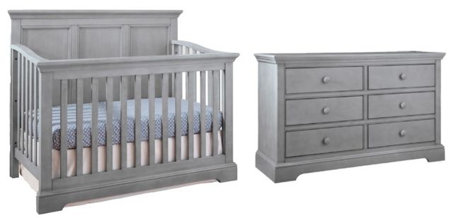 Westwood Design Hanley 2-Piece Cloud Nursery Bedroom Set-0