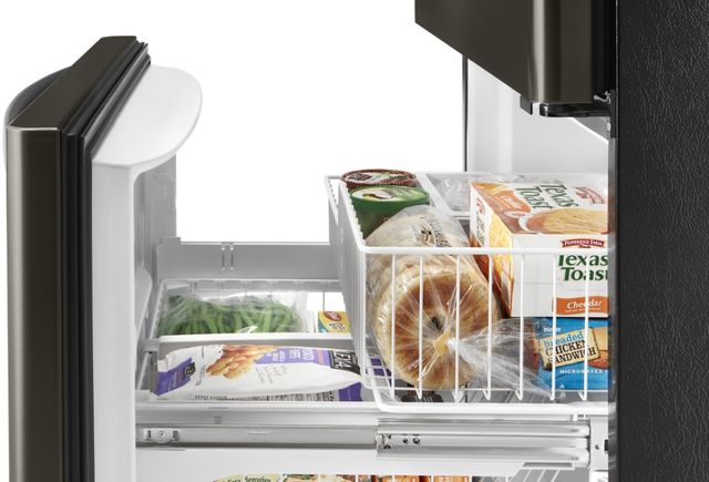 Whirlpool® 33" 22.1 Cu. Ft. Black Stainless Steel Bottom Freezer Refrigerator-3