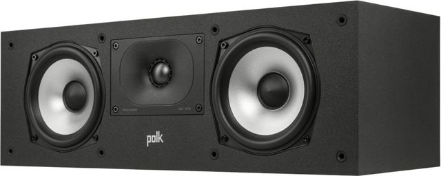 Polk Audio® Black Center Channel Speaker-1