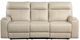 Leather Italia™ Cambria Bryant Taupe Power Reclining Sofa-1