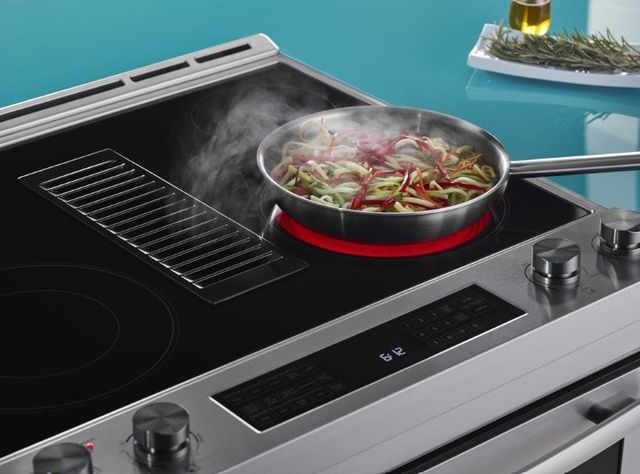 JennAir® 30" Stainless Steel Slide In Electric Range-2