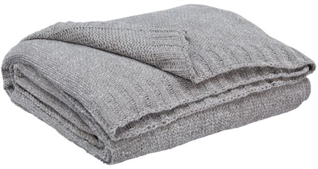 Signature Design by Ashley® Anawood Gray Throw Blankets-0