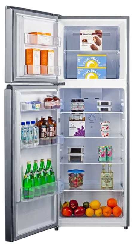 Summit® 24" 11.5 Cu. Ft. Stainless Steel Look Counter Depth Top Freezer Refrigerator-3