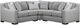 Fusion Furniture Durango Moose 3-Piece L-Shaped Sectional-0