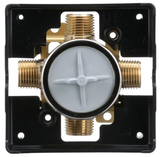 Delta MultiChoice® Universal Tub and Shower Rough - Universal Inlets or Outlets with Universal Single Box Model-1