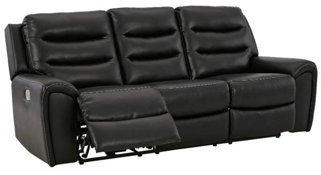 Signature Design by Ashley® Warlin 2-Piece Black Living Room Set-1