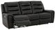 Signature Design by Ashley® Warlin 2-Piece Black Living Room Set-1