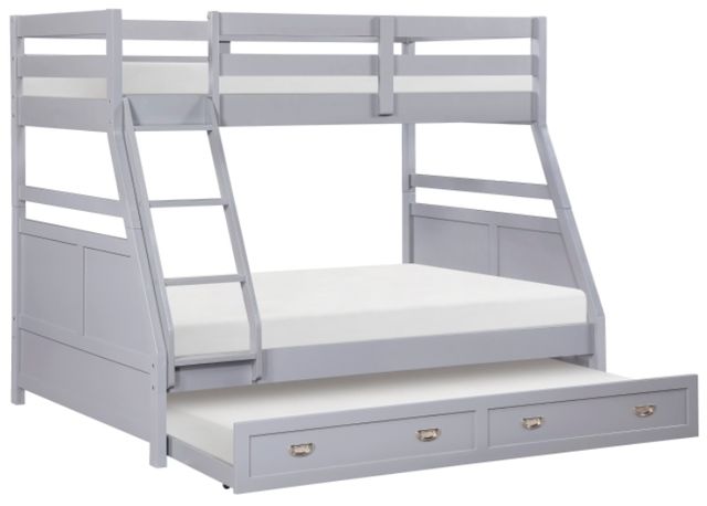 Homelegance® Sloane Gray Twin/Full Bunk Bed-2