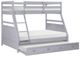 Homelegance® Sloane Gray Twin/Full Bunk Bed-2