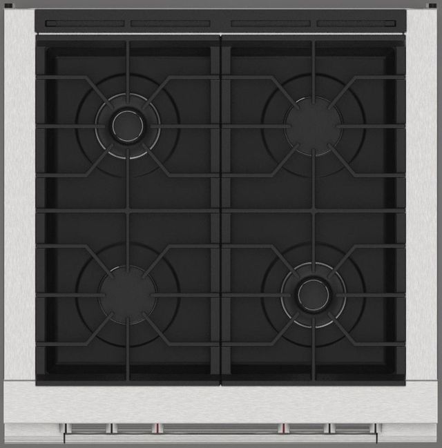 Fulgor Milano® Accento 400 Series 30" Stainless Steel Pro Style Gas Range-3