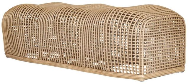 Uttermost® Tino Light Natural Rattan Bench-4