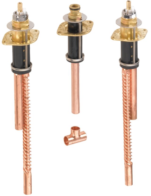 Delta 2.16" Two Handle Flexible Mount-0