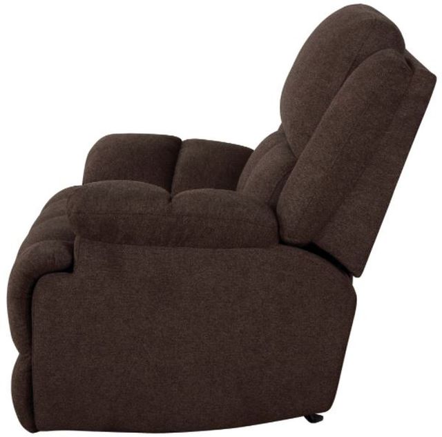 Coaster® Waterbury Brown Upholstered Glider Recliner-3