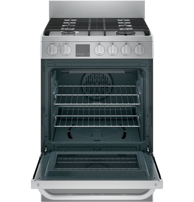 Haier 24" Stainless Steel Freestanding Gas Range-1