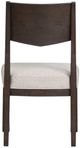 Magnussen Home® Tauren Coffee Bean Brown/Beige Trestle Side Chair-3