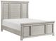 Homelegance® Providence Light Gray Eastern King Panel Bed-0