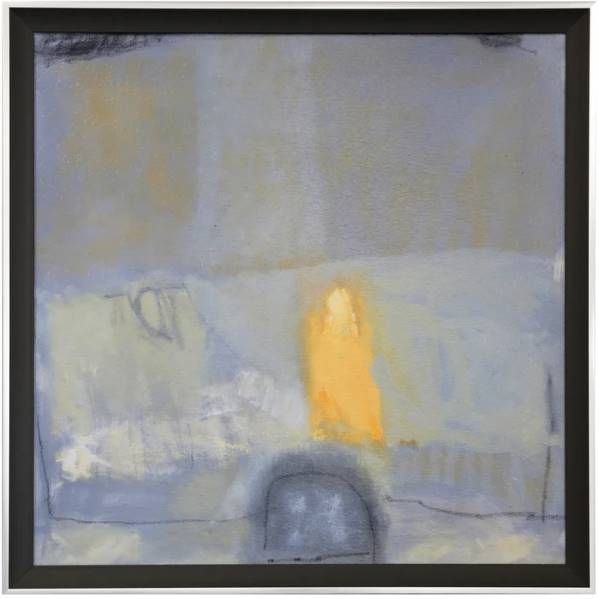 Stylecraft Brown/Gray/Light Blue/Yellow Wall Art-0