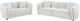 Coaster® Aleisha 2-Piece Sand Fabric Upholstered Sofa Set-0