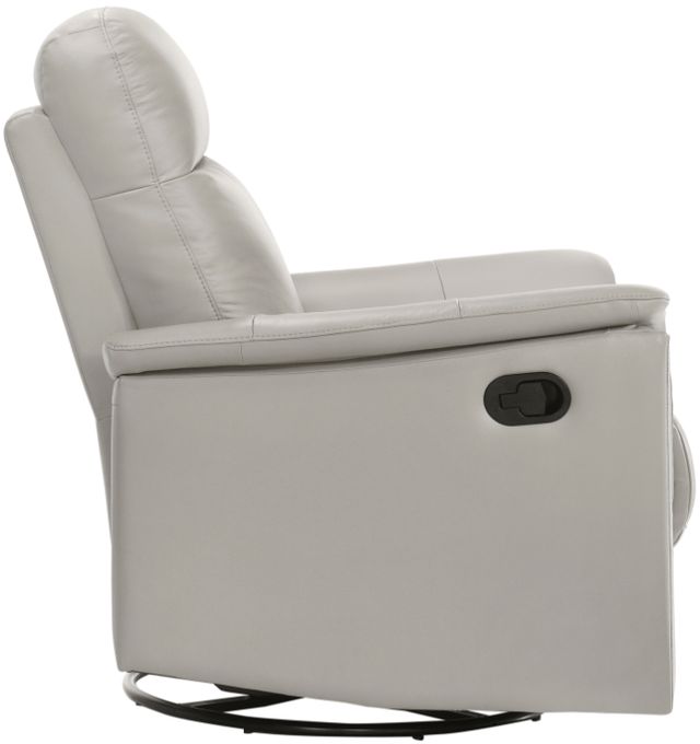 Homelegance® Bristow Silver Manual Swivel Glider Recliner-4
