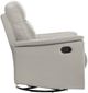 Homelegance® Bristow Silver Manual Swivel Glider Recliner-4
