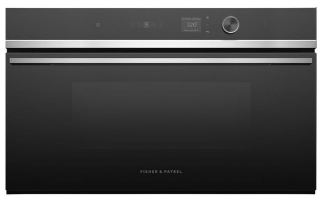 Fisher & Paykel Series 7 Contemporary 30" Stainless Steel Electric Speed Oven-1