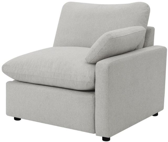 Coaster® Collins 5-Piece Gray Power Reclining Curved Sectional-2