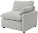 Coaster® Collins 5-Piece Gray Power Reclining Curved Sectional-2