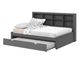 Carter Full Grey Bed with Trundle-4