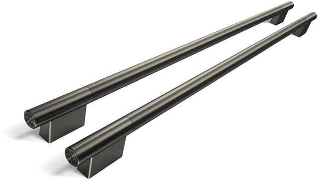 KitchenAid® 42" Black Ore Built-In Side-by-Side Refrigerator Handle Kit-0