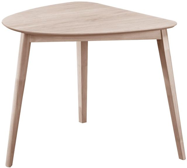 New Classic® Home Furnishings Oscar White Ash Corner Dining Table-0