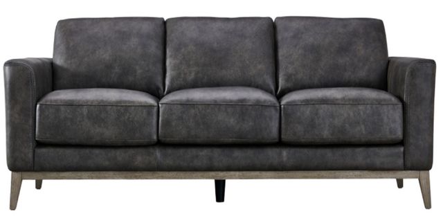 Leather Italia™ Georgetowne Ramsey Storm Gray Sofa