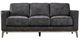 Leather Italia™ Georgetowne Ramsey Storm Gray Sofa-0