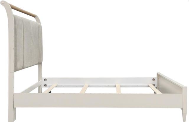 Legacy Classic Reflections Cashmere Queen Upholstered Panel Bed-3