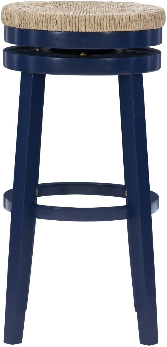 Powell® Maya Navy Blue Bar Stool-3