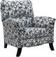 Decor-Rest® Furniture LTD Major Navy Manual Recliner-0
