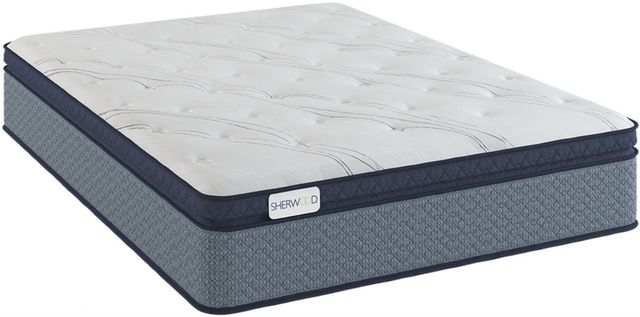 Sherwood® Bedding Sunrise XXV Medium BPT 12.75" Wrapped Coil Medium Pillow Top Queen Mattress-0