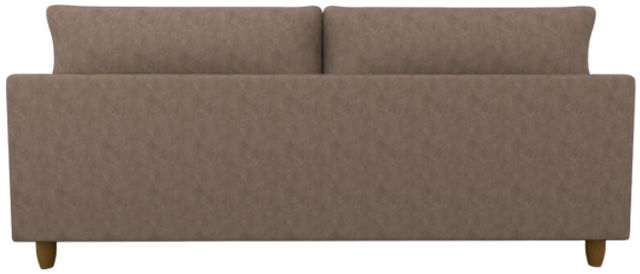 Best® Home Furnishings Customizable Bayment Leather Queen Sofa Sleeper with Honey Birch Legs-3