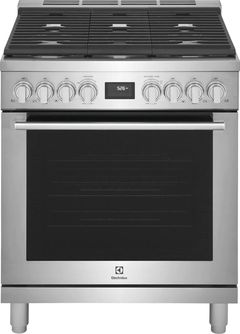 Electrolux 30" Stainless Steel Freestanding Gas Range