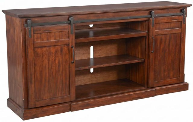 Sunny Designs™ Vintage Mocha TV Console with Fireplace Option-0