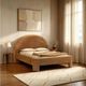 LH Home Nina Chai Queen Panel Upholstered Bed-2