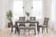 Signature Design by Ashley® Wrenning 6-Piece Gray Dining Table Set-3