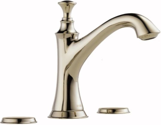 Brizo Baliza® Brilliance® Polished Nickel Widespread Lavatory Faucet-0