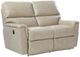 La-Z-Boy® Ava Ivory Leather Manual Reclining Loveseat-0